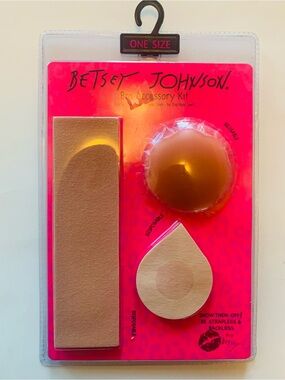 BETSEY JOHNSON Bridal Bra Accessory Kit-3 Styles-Nude/Tan-One Size